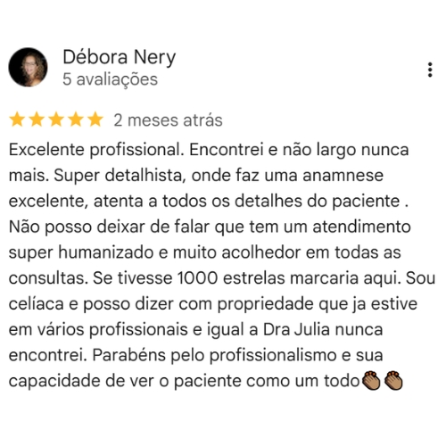 Depoimento Google Dra. Iramis Maria Camejo Solano